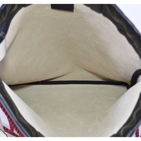 New Gucci Kids JUNIOR Logo Print Pebbled Leather Backpack Purse W/Pouch - Picture 8 of 12